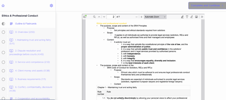 sqe2 ethics
